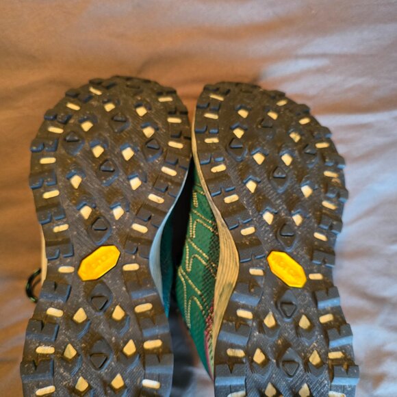 Merrell Womens J066814 Moab Teal Green Float Pro Vibram Flight Hiking Running 5. - Picture 7 of 14